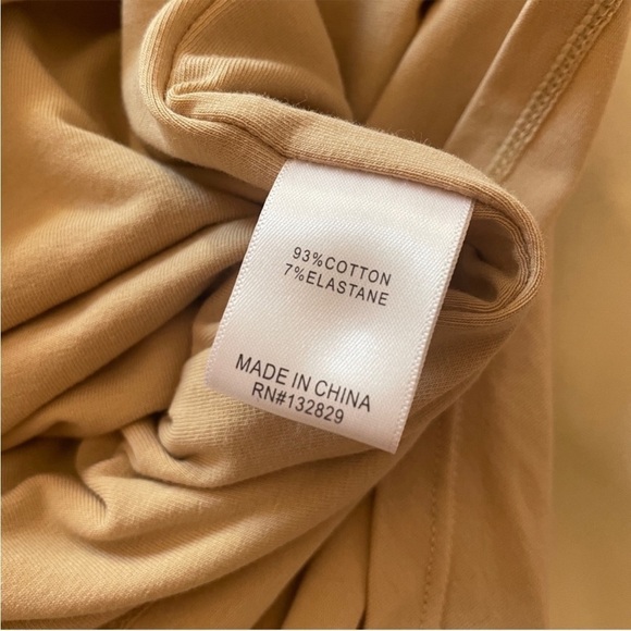 NEW! Camila Coelho- Kaseya Midi Dress Nude Halter Neck Drawstring Backless XL - Picture 15 of 15